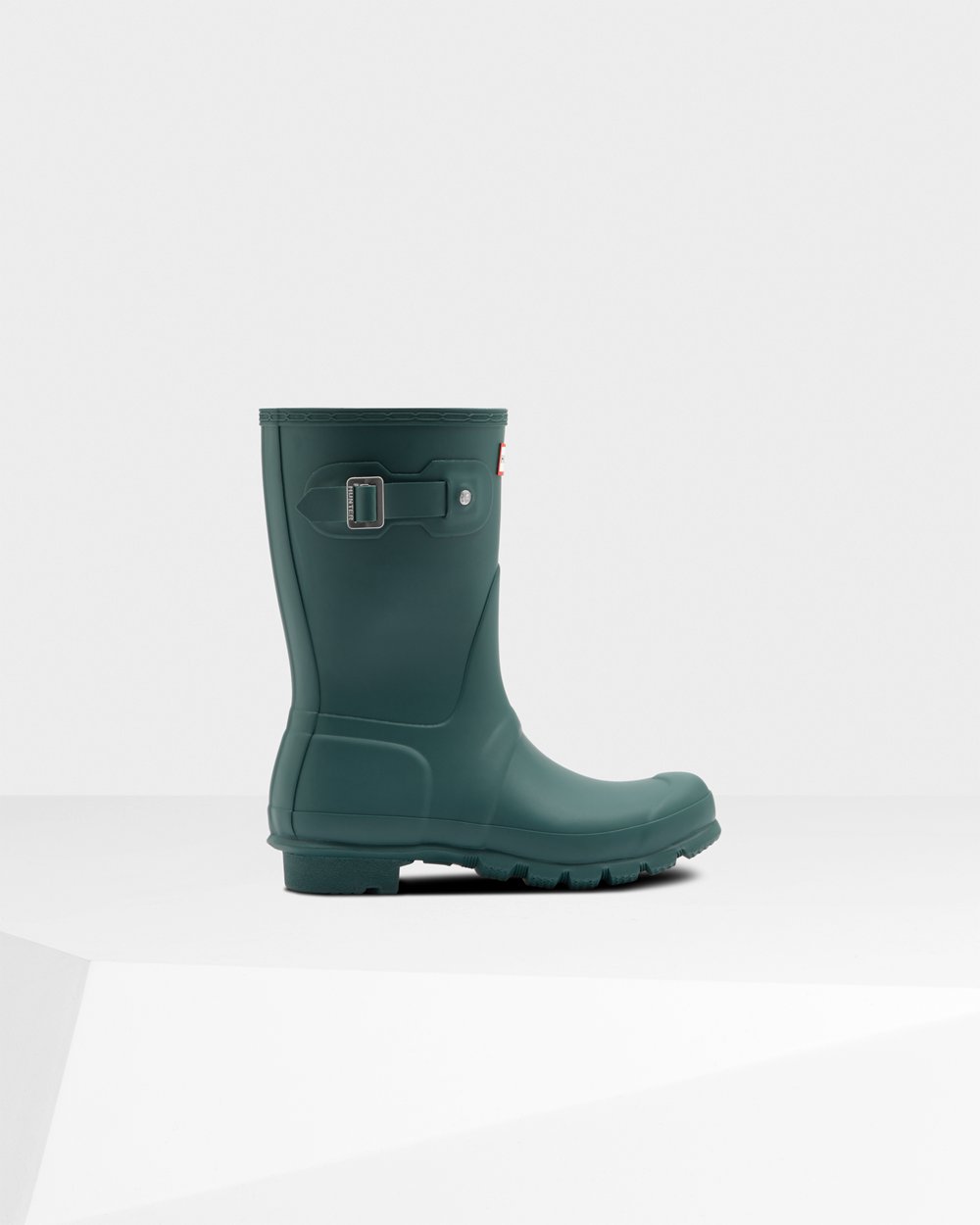 Hunter Original Short Rain Boots - Shop Online Womens Green - BVHZSD518